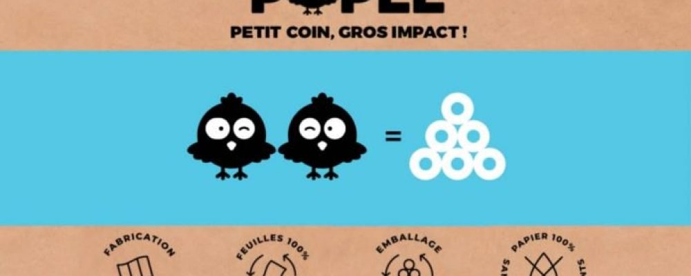 [ PositivR ] Popee, le papier toilette 100% recyclé, 100% sans chlore et 100% français